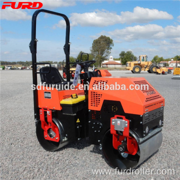 1 ton Mini Road Roller With Vibratory Double Drum FYL-880